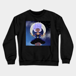 Magical Moon Goddess Crewneck Sweatshirt